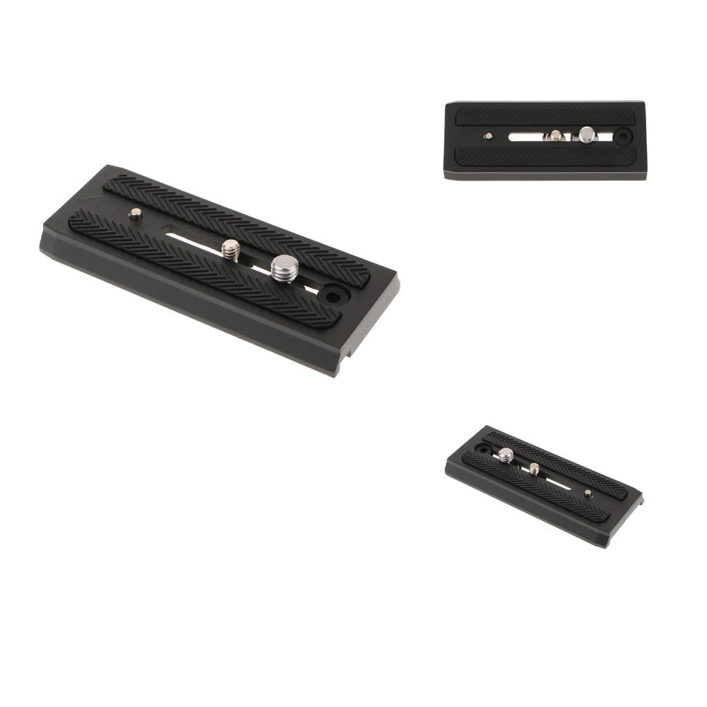 3 Packs 501PL Rapid Connect Sliding Dovetail QR Plate 120mm for Manfrotto