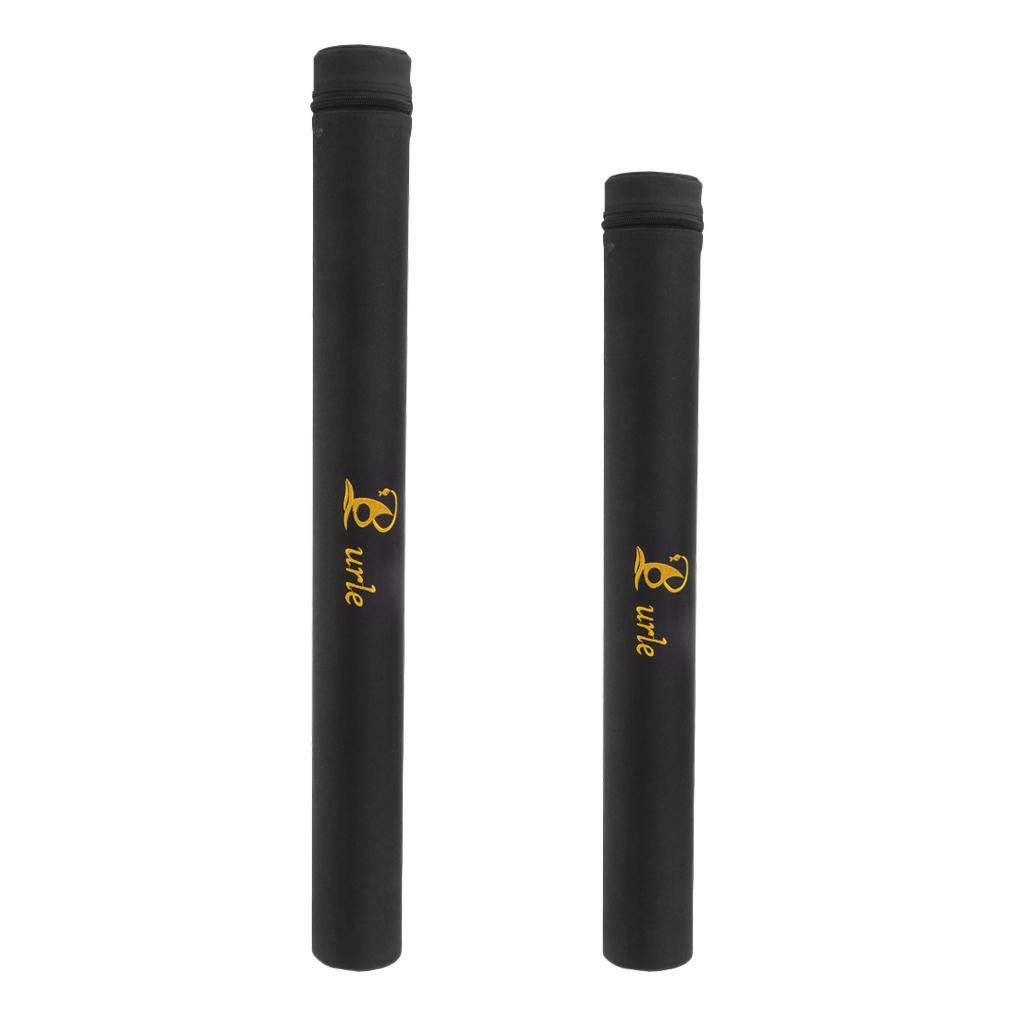 2pcs Fly Fishing Rod Tube Fly Rod Case Holder with Carry Strap