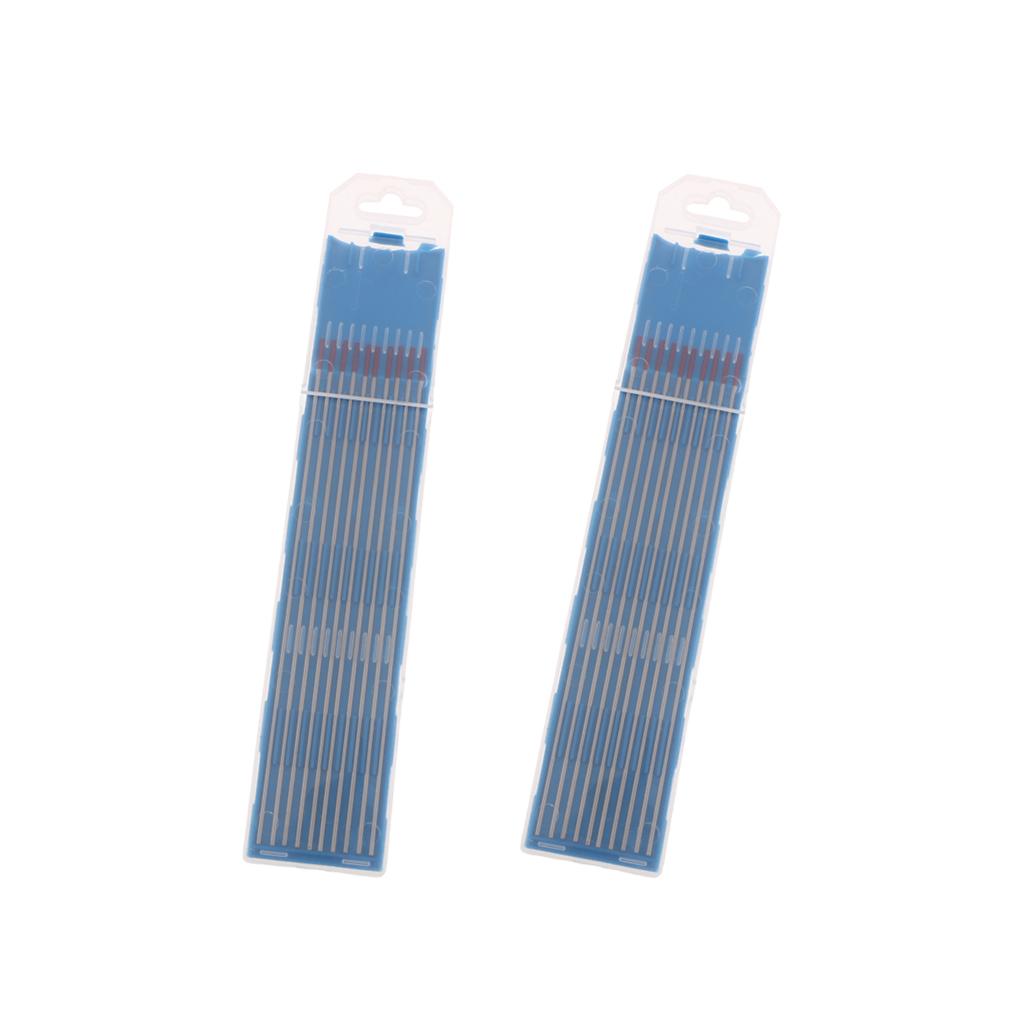20pcs Argon arc Welding Zirconium Tungsten Rod Electrodes WC20 1.6x150mm