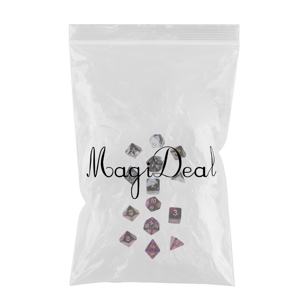 14pcs Polyhedral Dice for for Dungeons and Dragons Die Game Toys