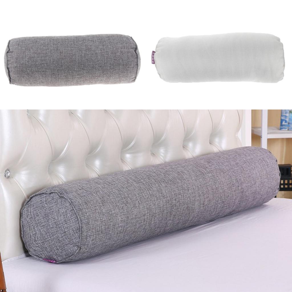 2X Comfort Orthopedic Neck Roll Pillow Round Cervical Support Spine Pillows