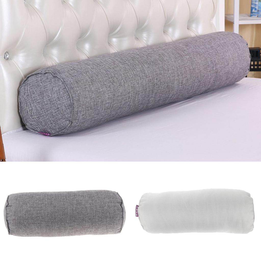2X Comfort Orthopedic Neck Roll Pillow Round Cervical Support Spine Pillows
