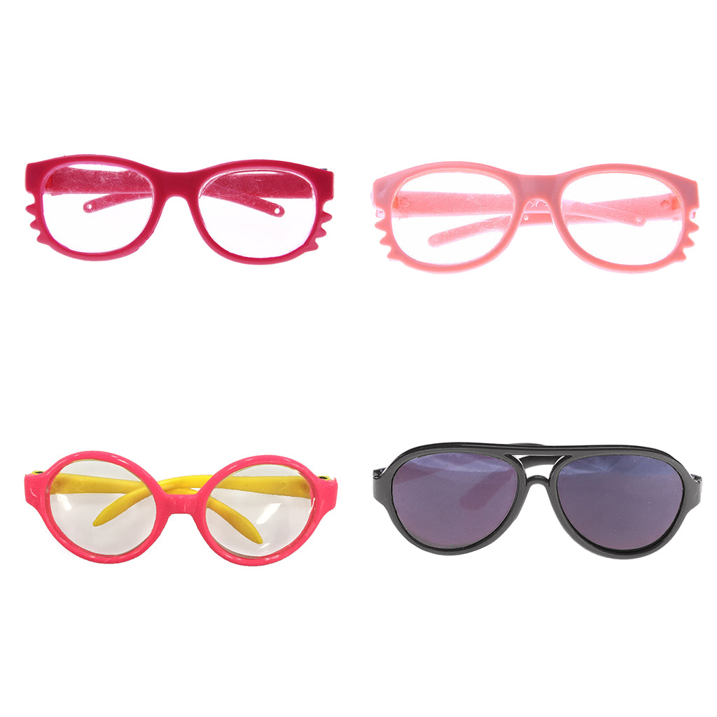 18inch Fashion Doll Sunglasses Frame Eye Glasses for Girl Doll Toy
