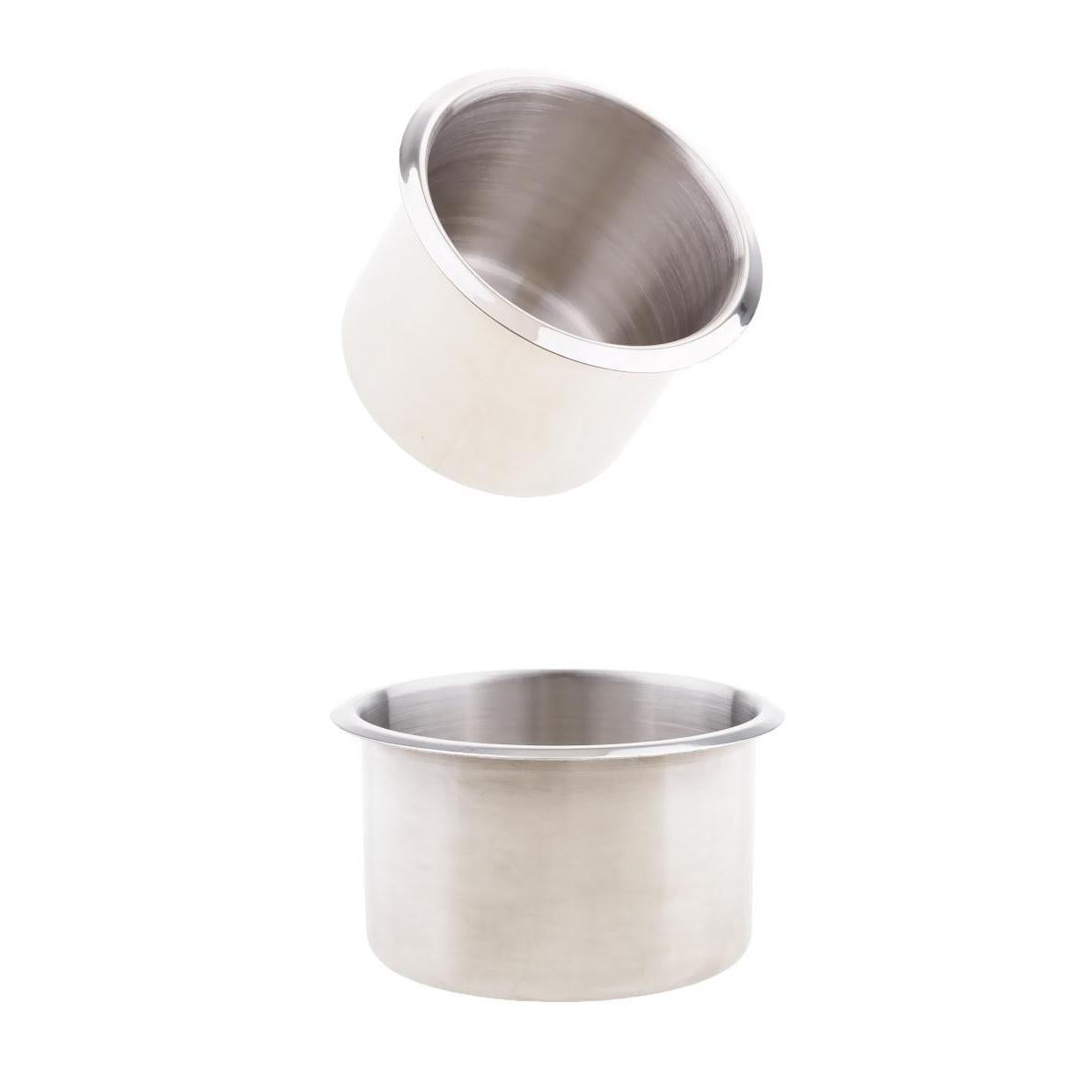 2pcs Recessed Cup Drink Holder for Marine Boat RV Camper 68x55mm/90x55mm