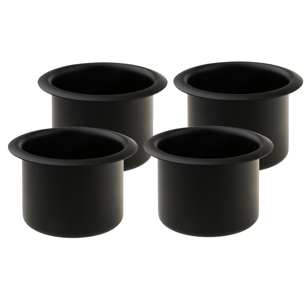 4pcs Aluminum Alloy Cup Drink Holder for Marine Boat Car Truck Camper RV