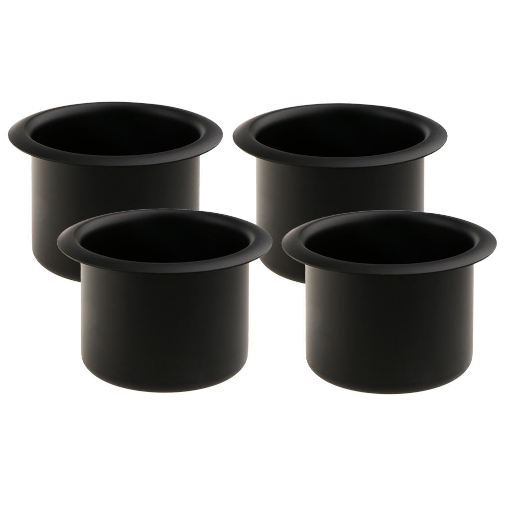 4pcs Aluminum Alloy Cup Drink Holder for Marine Boat Car Truck Camper RV