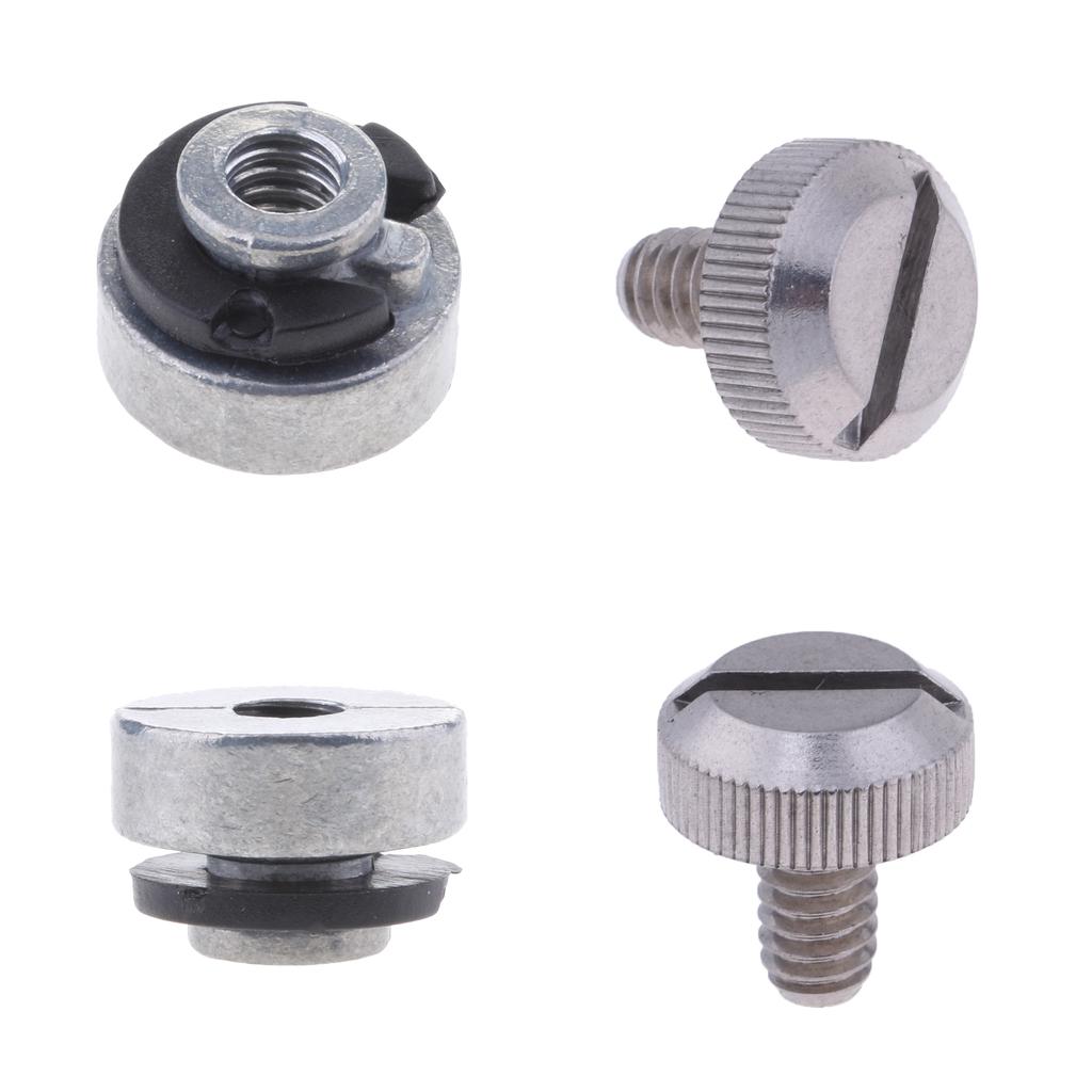 4pcs Fender Seat Nut Bolt for Sportster Wide Glide Street Bob 1996-17