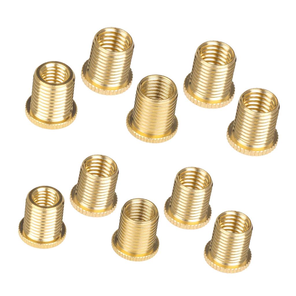 5pcs Gear Shift Knob Nuts M8x1.25 + 5pcs Gear Shift Knob Nuts M10x1.5