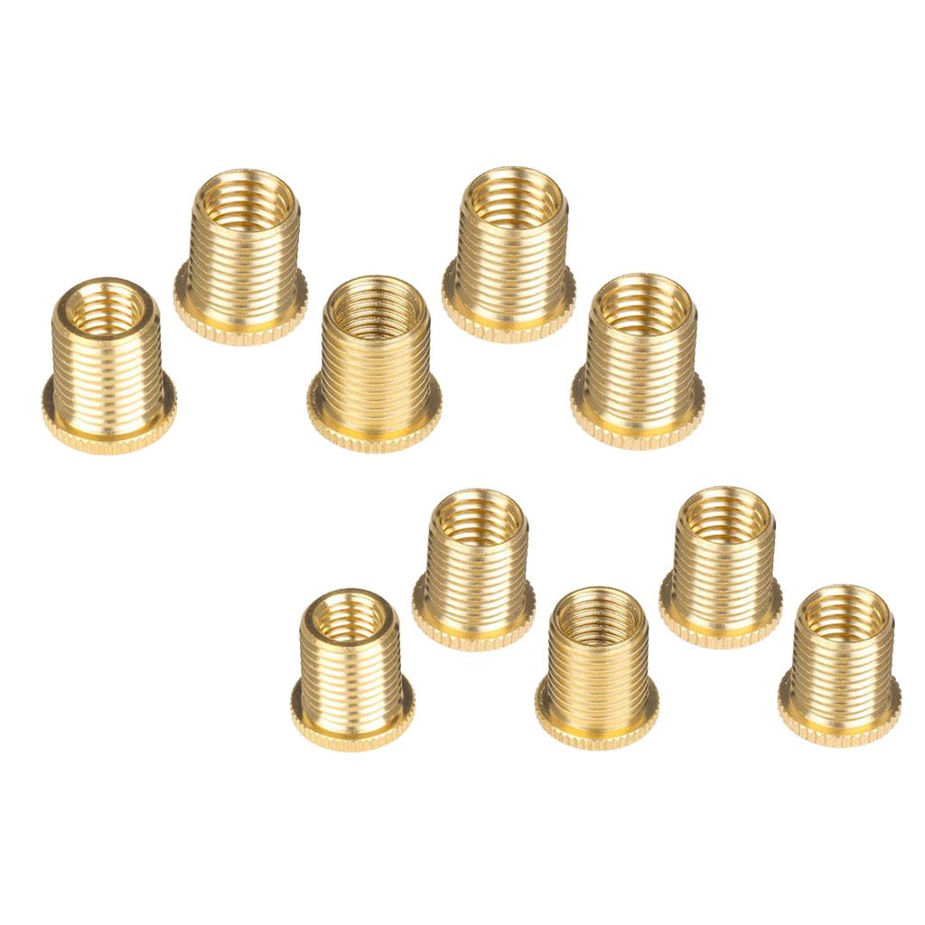 5pcs Gear Shift Knob Nuts M8x1.25 + 5pcs Gear Shift Knob Nuts M10x1.5