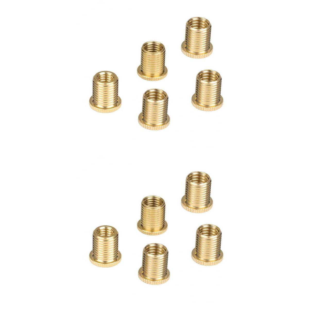 5pcs Gear Shift Knob Nuts M8x1.25 + 5pcs Gear Shift Knob Nuts M10x1.5
