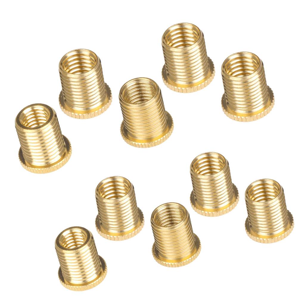 5pcs Gear Shift Knob Nuts M8x1.25 + 5pcs Gear Shift Knob Nuts M10x1.5