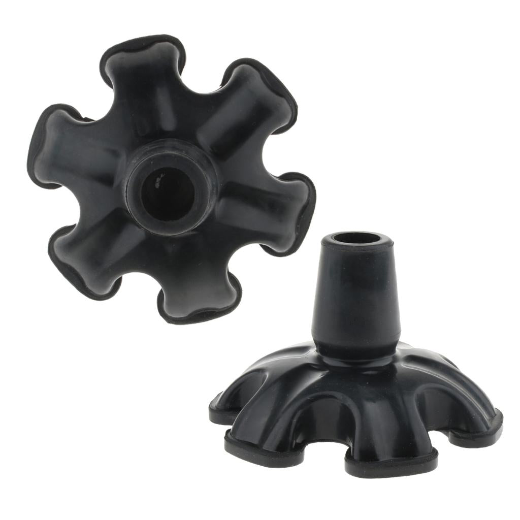 2pcs Hexagonal Replacement Tip For Cane Walking Stick Crutches 3/4 inch