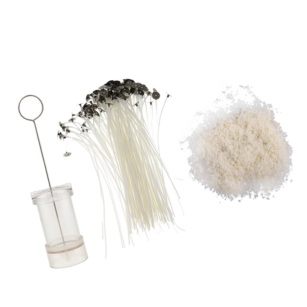 500g Pure Soy Wax + 15cm Pre Waxed Wicks & Church Top Candle Making Mold Kit