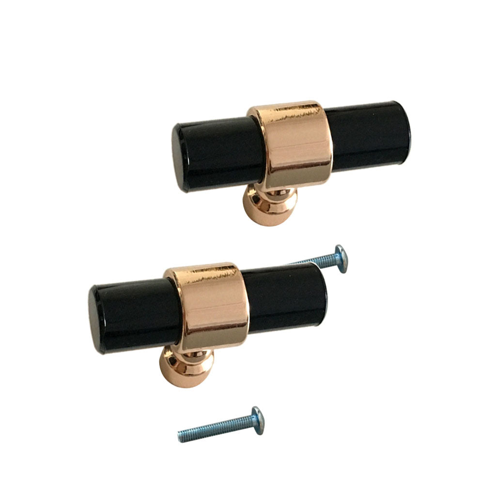 4xAcrylic Rod Bar Door Handles Drawer Cabinet Pull Knob Brushed 50mm