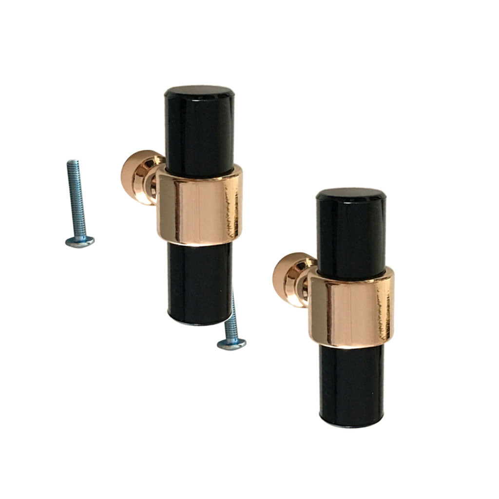 4xAcrylic Rod Bar Door Handles Drawer Cabinet Pull Knob Brushed 50mm