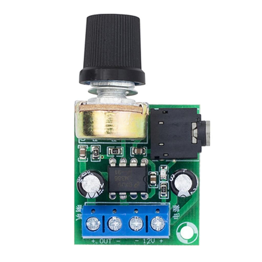2PCS LM386 Audio Amplifier Board 0.5-10W DC3-12V Stereo AMP Single-Channel
