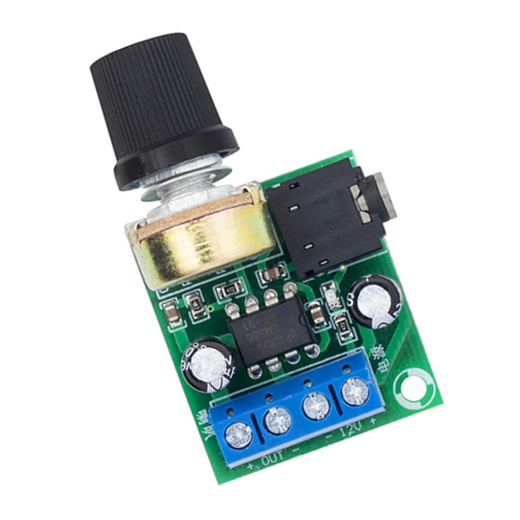 2PCS LM386 Audio Amplifier Board 0.5-10W DC3-12V Stereo AMP Single-Channel