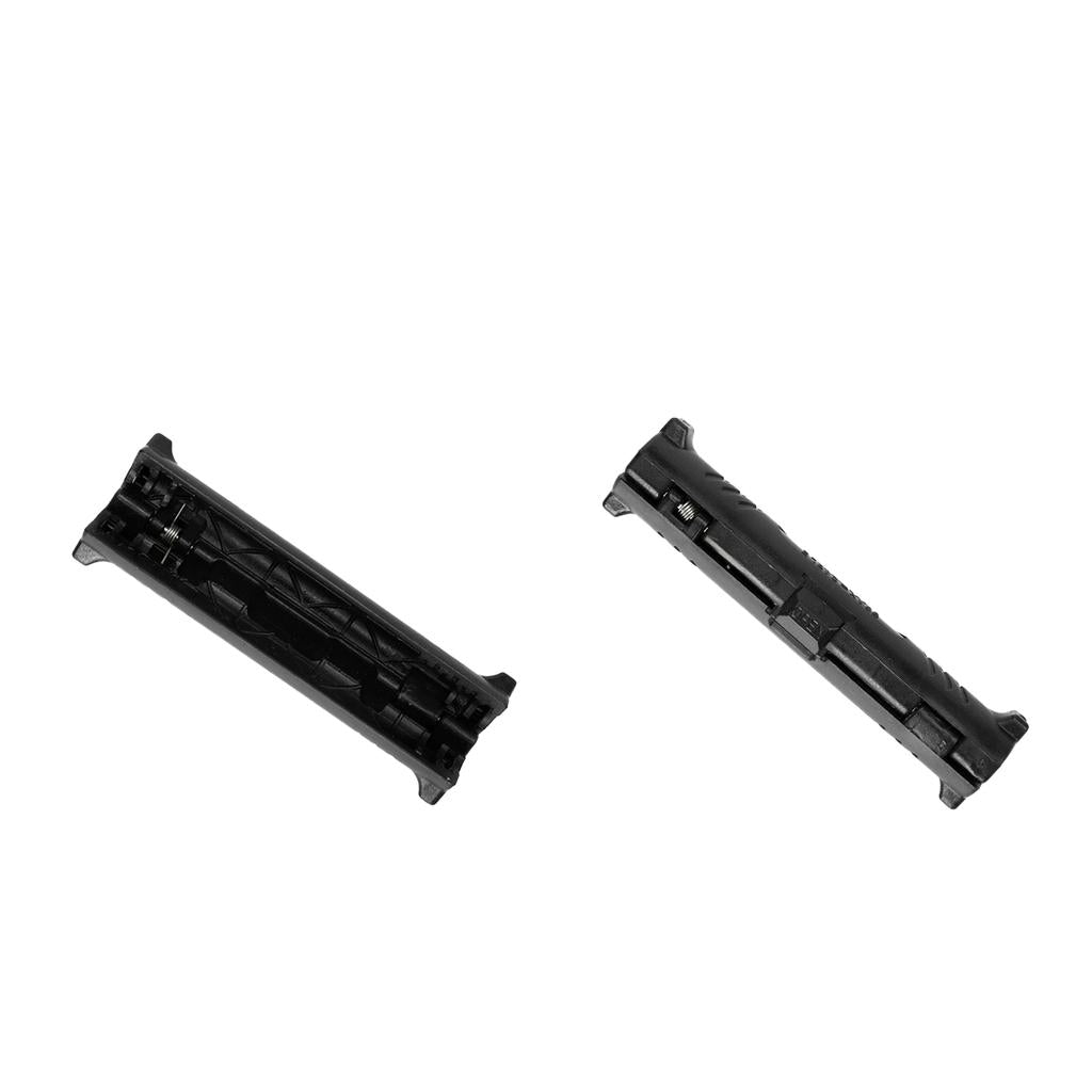 2Pcs Coaxial Compression Tool Coax Cable Crimper Kit Coaxial Stripper Black