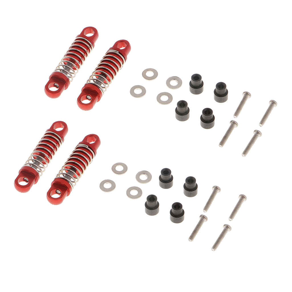 4 Pieces Shock Absorber Damper for RC Car 1/28 Wltoys K969 K979 K999 K989-25