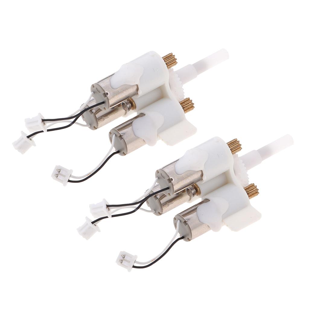 2pcs V.2.949.006 Main Gear Motor Set for Wltoys F949 RC Helicopter Parts