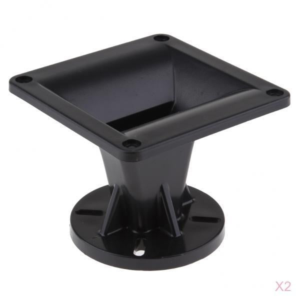 2pcs 25mm Loudspeaker Horn Tweeter Home Car Audio Speaker Flat Tweeters