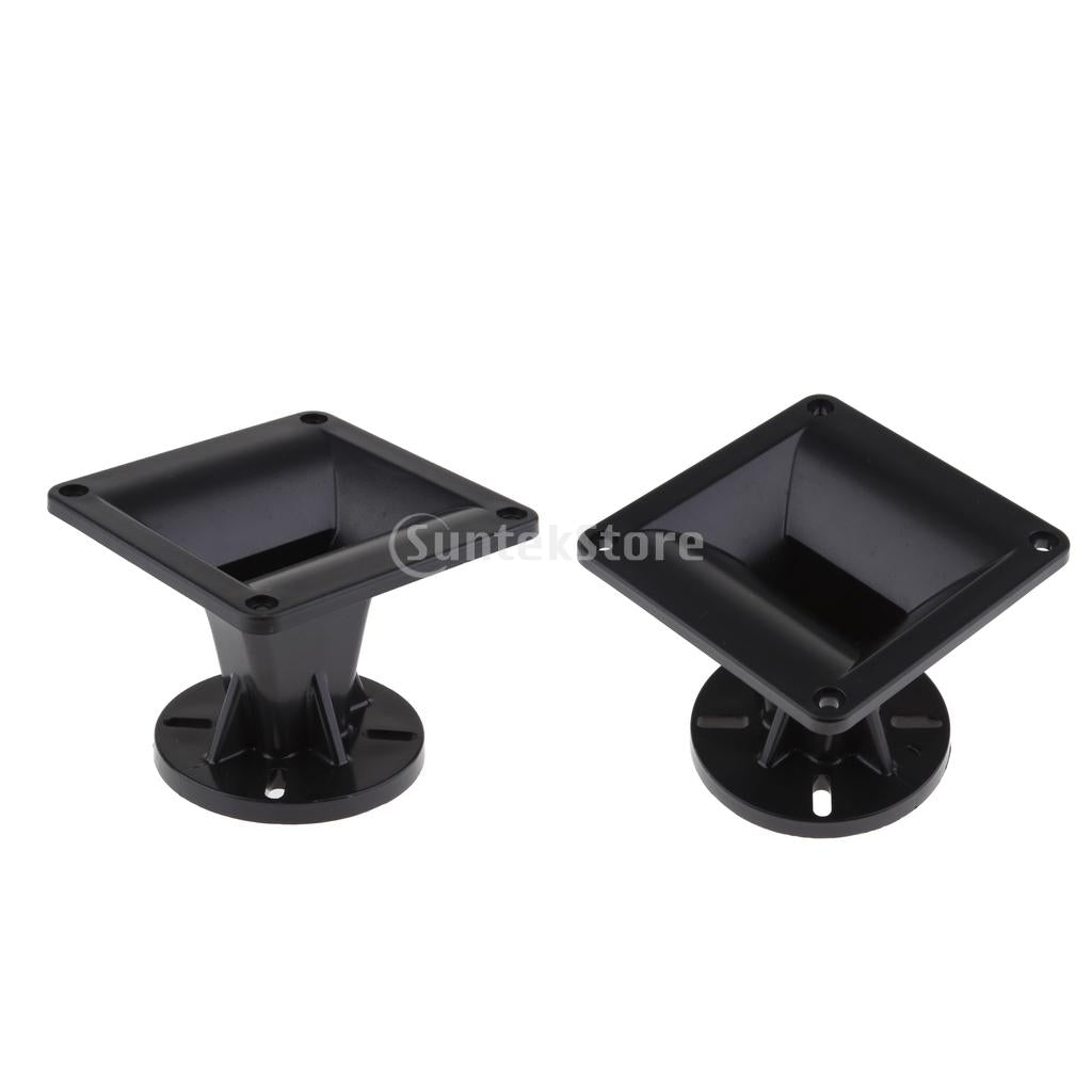 2pcs 25mm Loudspeaker Horn Tweeter Home Car Audio Speaker Flat Tweeters