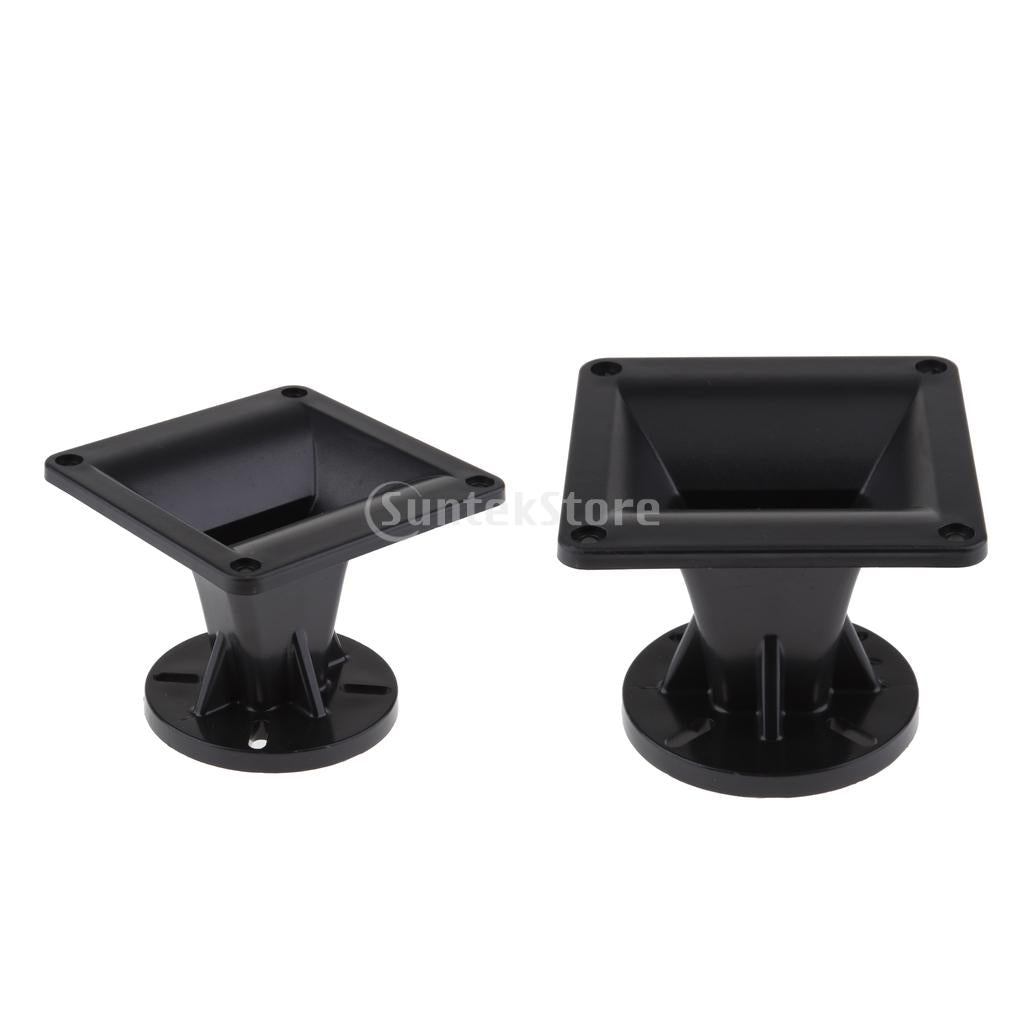 2pcs 25mm Loudspeaker Horn Tweeter Home Car Audio Speaker Flat Tweeters