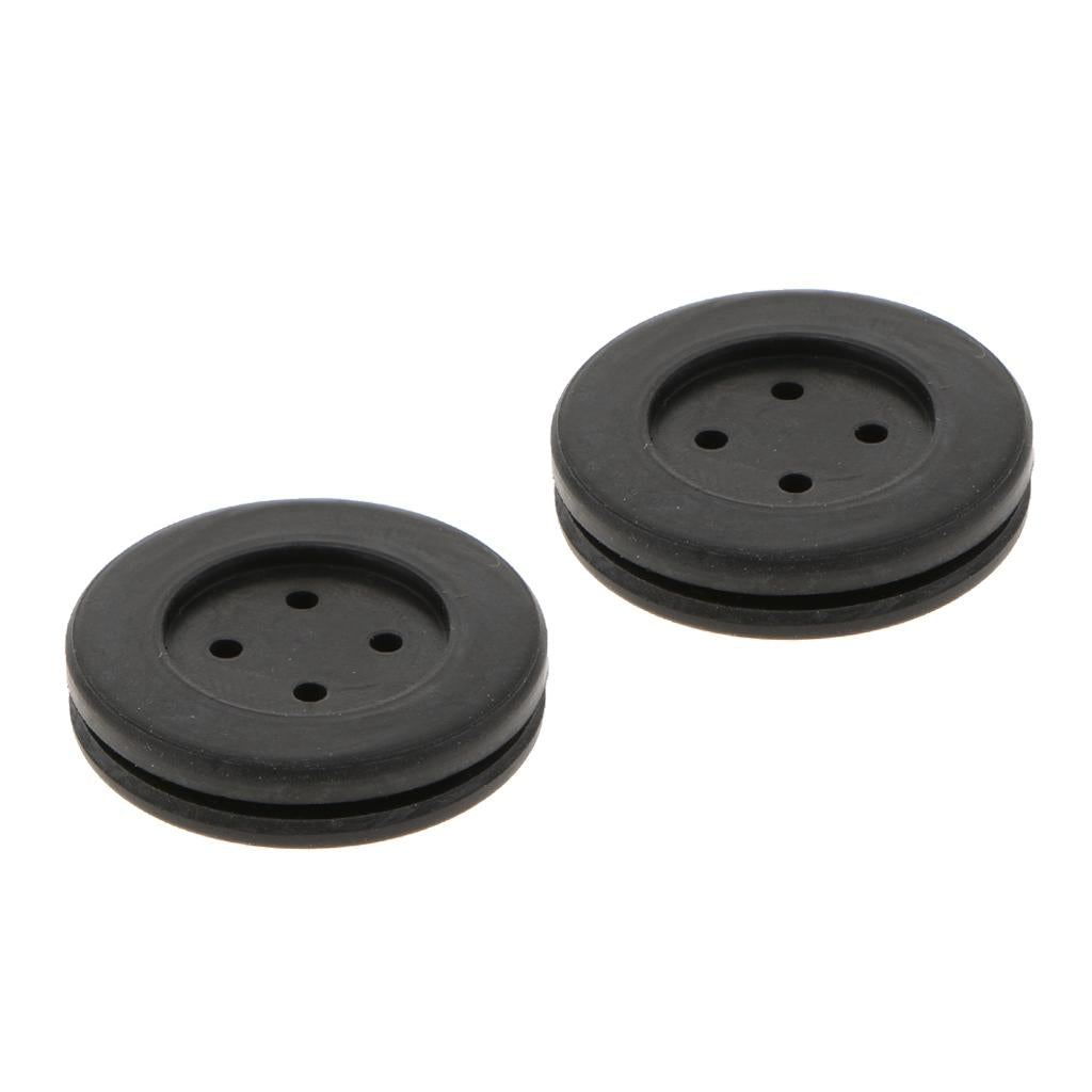 2X Universal Rubber Housing Seal Cap Dust Cover Car LED Headlight 30X7mm