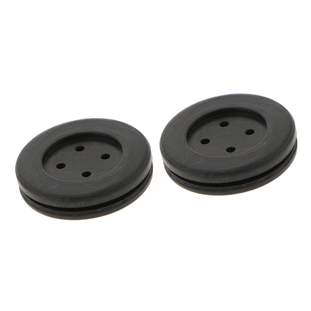 2X Universal Rubber Housing Seal Cap Dust Cover Car LED Headlight 30X7mm