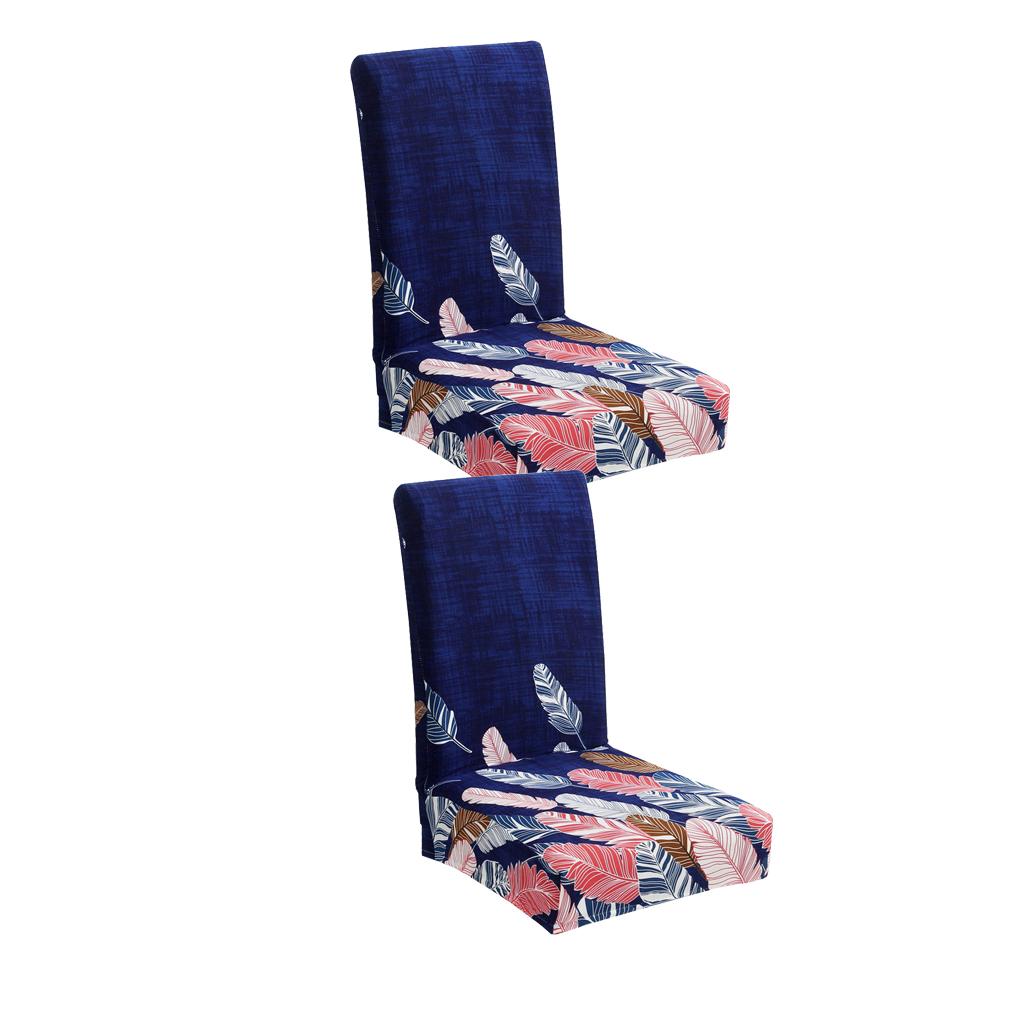 2xDining Room Chair Cover Seat Protector Banquet Chair Slipcover Style_10