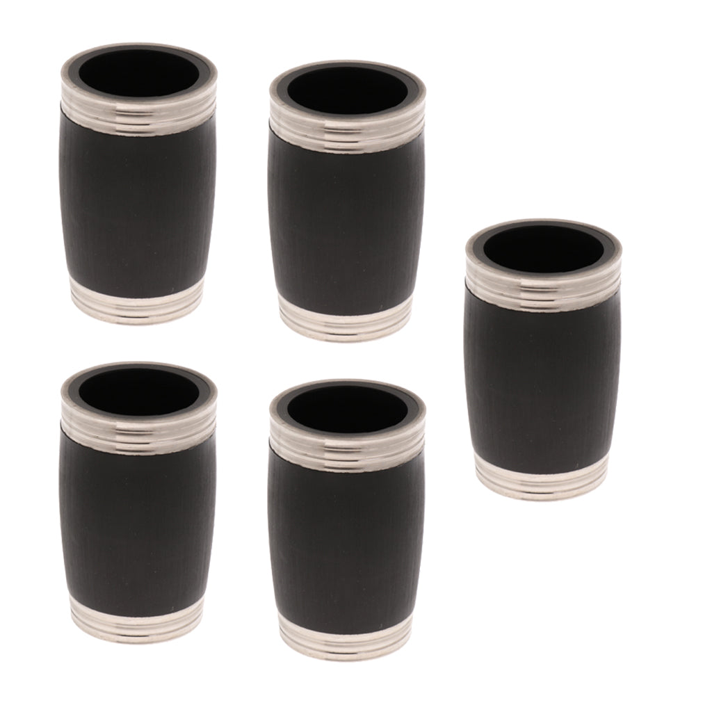 5 Pieces Adjustable Clarinet Barrel for Bb Clarinet Replacement Parts