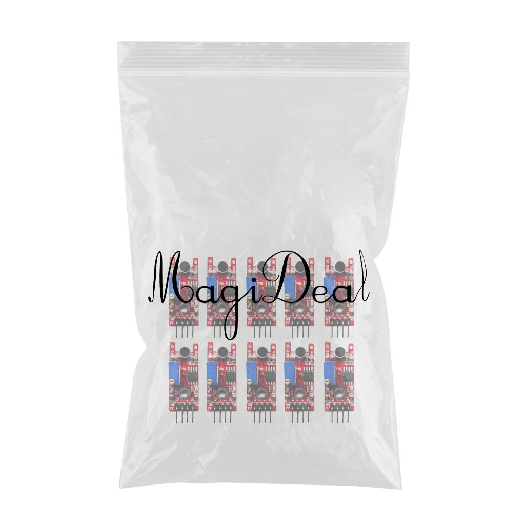 10PCS High Sensitivity Sound Microphone Sensor Detection Module for