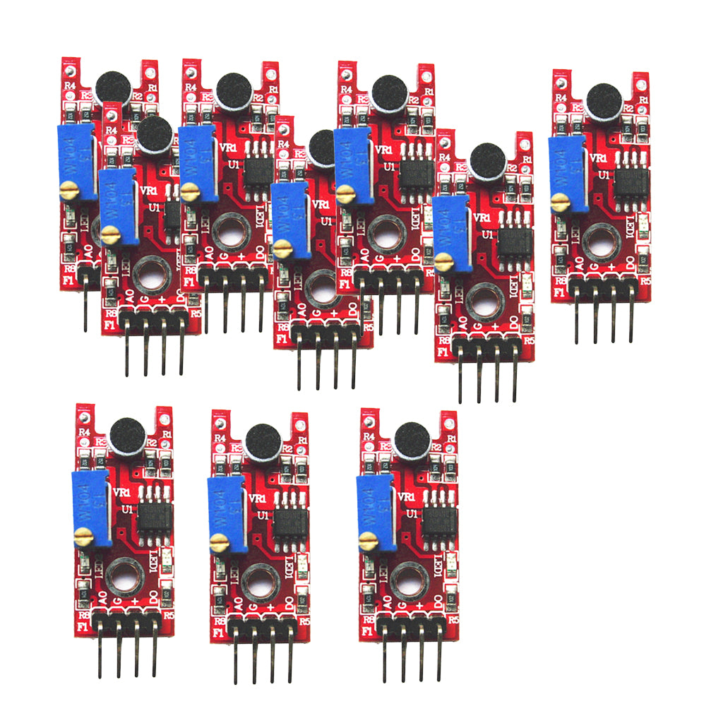 10PCS High Sensitivity Sound Microphone Sensor Detection Module for