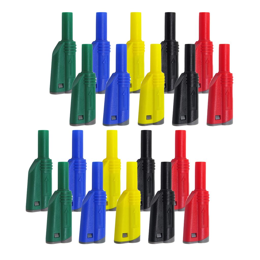 20x P3005 Welding/Assembly 4mm Stack Safety Banana Plug Multimeter Connector