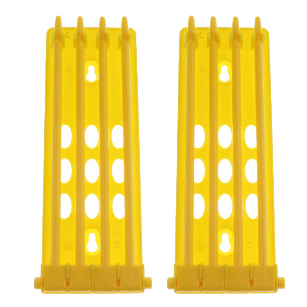 2x Racing Pigeon Supplier Foot Place Pigeon Leg Ring Holder Bands Rack Frame