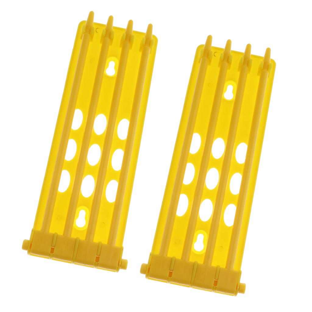 2x Racing Pigeon Supplier Foot Place Pigeon Leg Ring Holder Bands Rack Frame