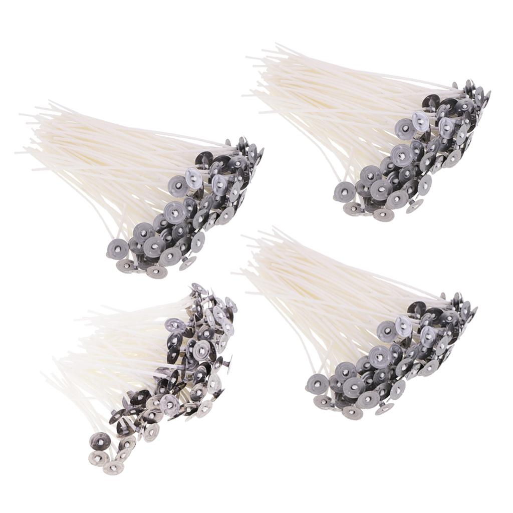 200 Pieces Cotton Candle Wicks Core For DIY Candle Making Craft 8/10/12/14cm