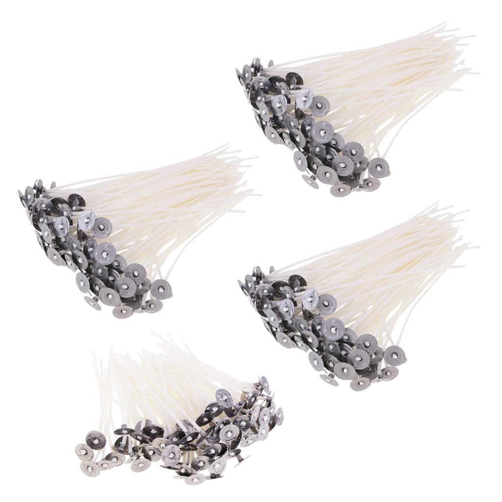 200 Pieces Cotton Candle Wicks Core For DIY Candle Making Craft 8/10/12/14cm