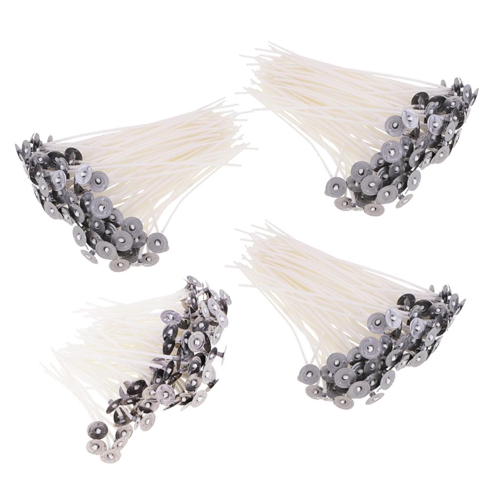200 Pieces Cotton Candle Wicks Core For DIY Candle Making Craft 8/10/12/14cm