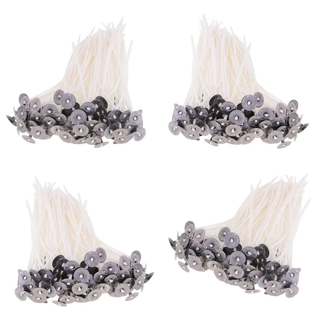 400 Pieces Cotton Candle Wicks Core For DIY Candle Making Craft 8/10/12/14cm