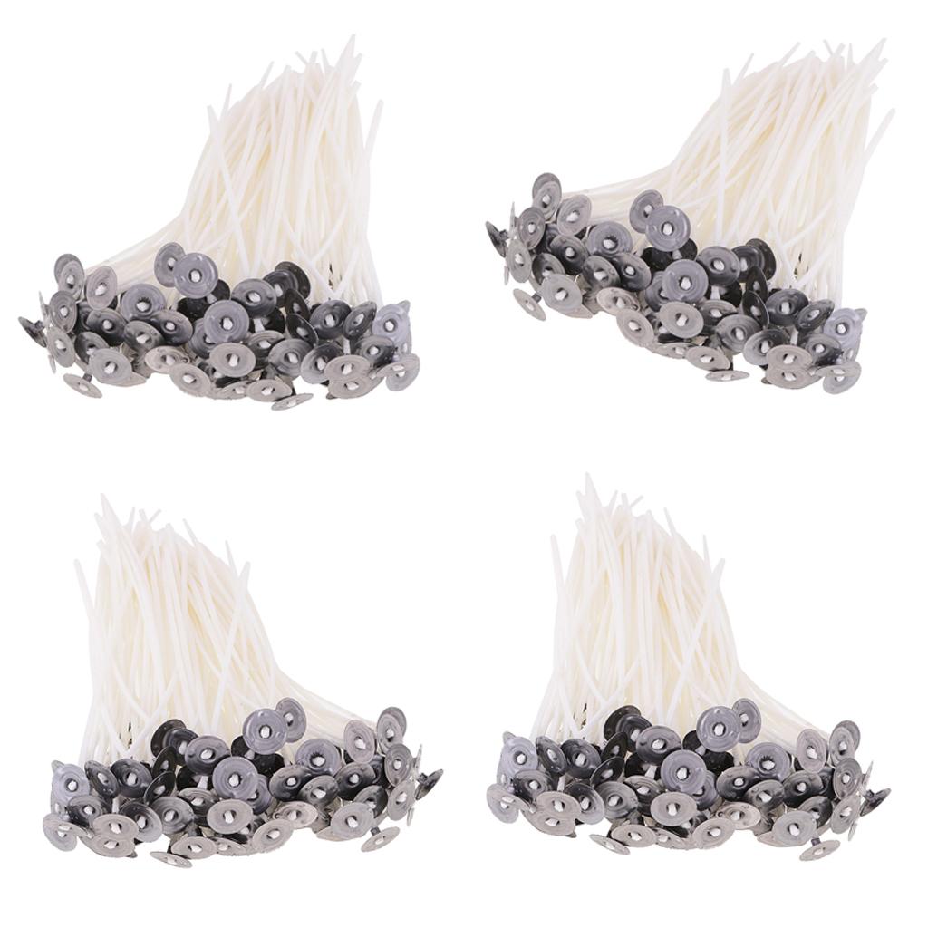 400 Pieces Cotton Candle Wicks Core For DIY Candle Making Craft 8/10/12/14cm
