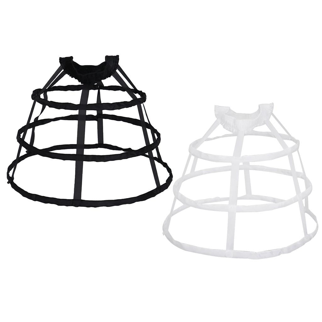 2 Pieces A-Line Fabric Hoops for Wedding Bridal Dress Gown Slip Petticoats