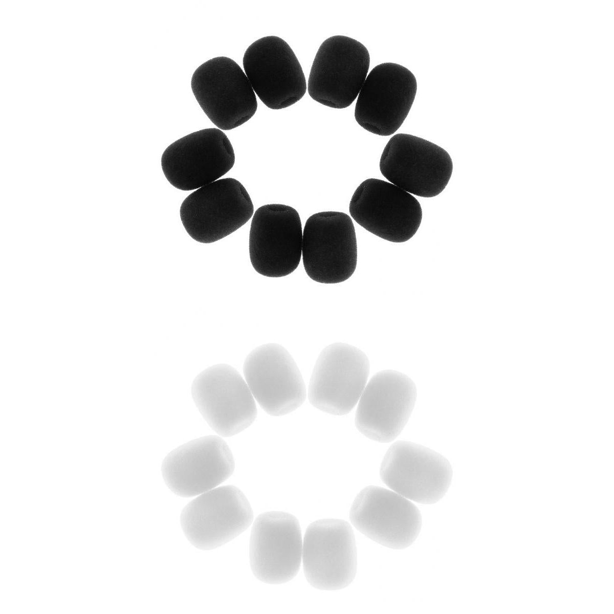 20 Pieces Mini Microphone Sponge Windscreen Windshield
