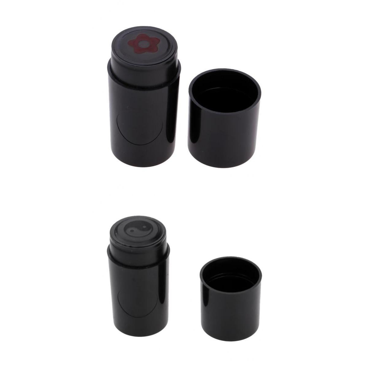 2pcs Golf Ball Stamper Stamp Marker Club Accessory Training Aids Keepsake