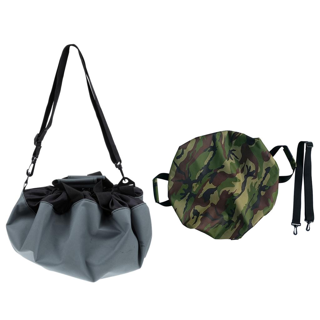 2pcs Waterproof Wetsuit Changing Mat/ Bag with Handles Strap for Surf Beach