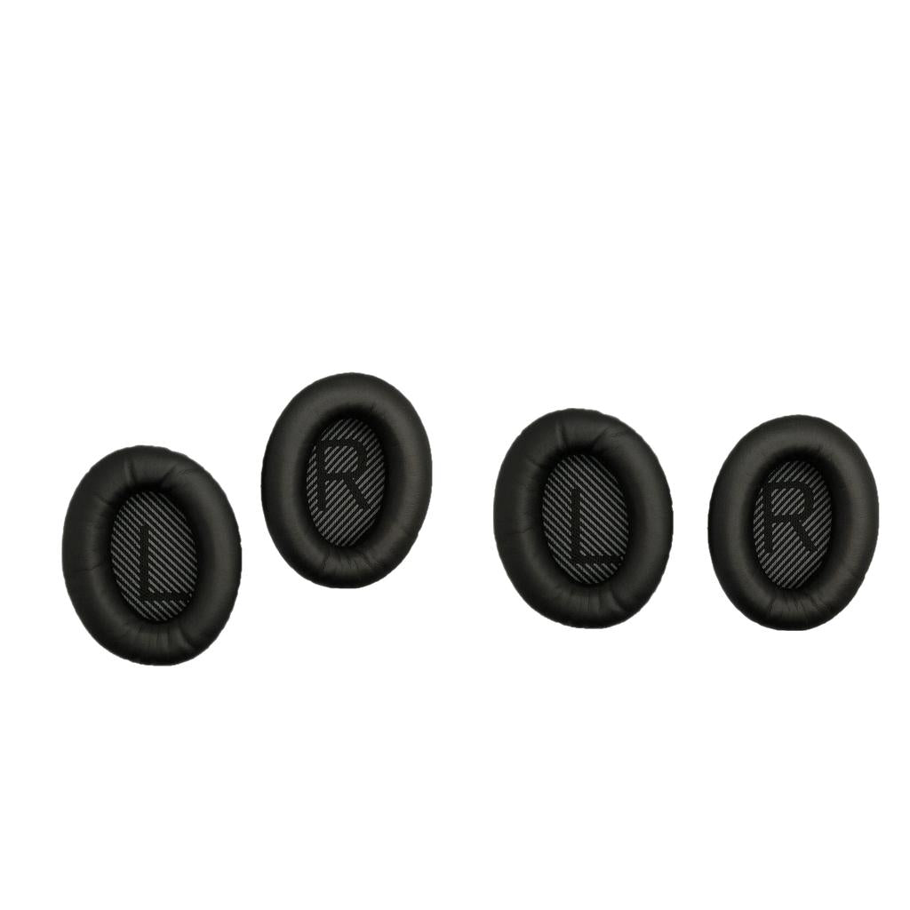 2Pairs Ear Pads Cushions Replace For Bose Quiet Comfort QC25 Headphone