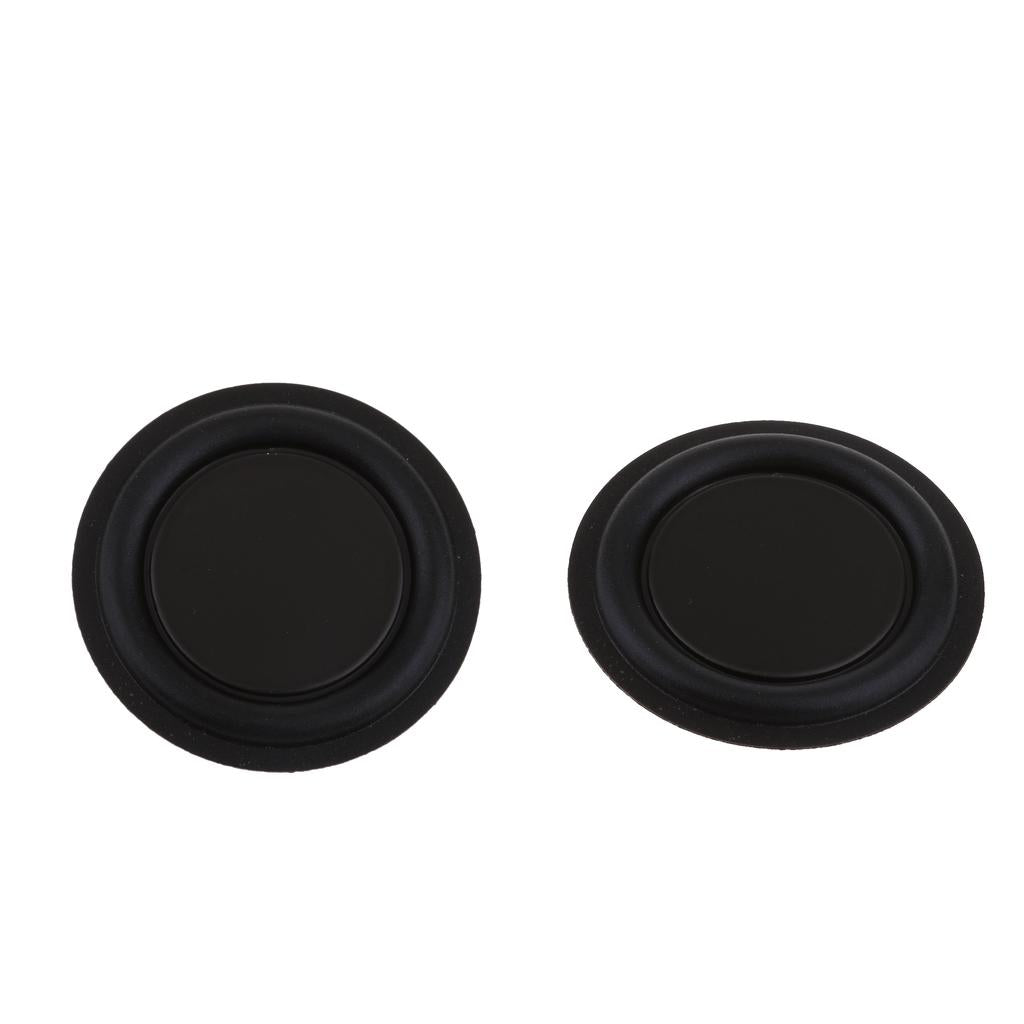 2x 40mm Speaker loudspeaker Vibrating Membrane Passive Bass Diaphragm Plate