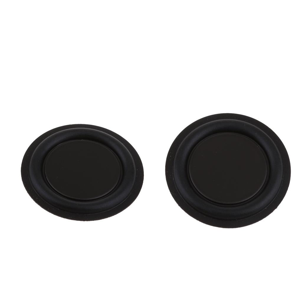 2x 40mm Speaker loudspeaker Vibrating Membrane Passive Bass Diaphragm Plate