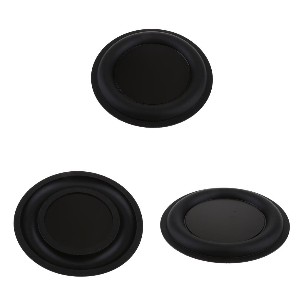 3x 6.5'' 160mm DIY Stereo Strengthen Bass Vibration Plate Membrane Diaphragm