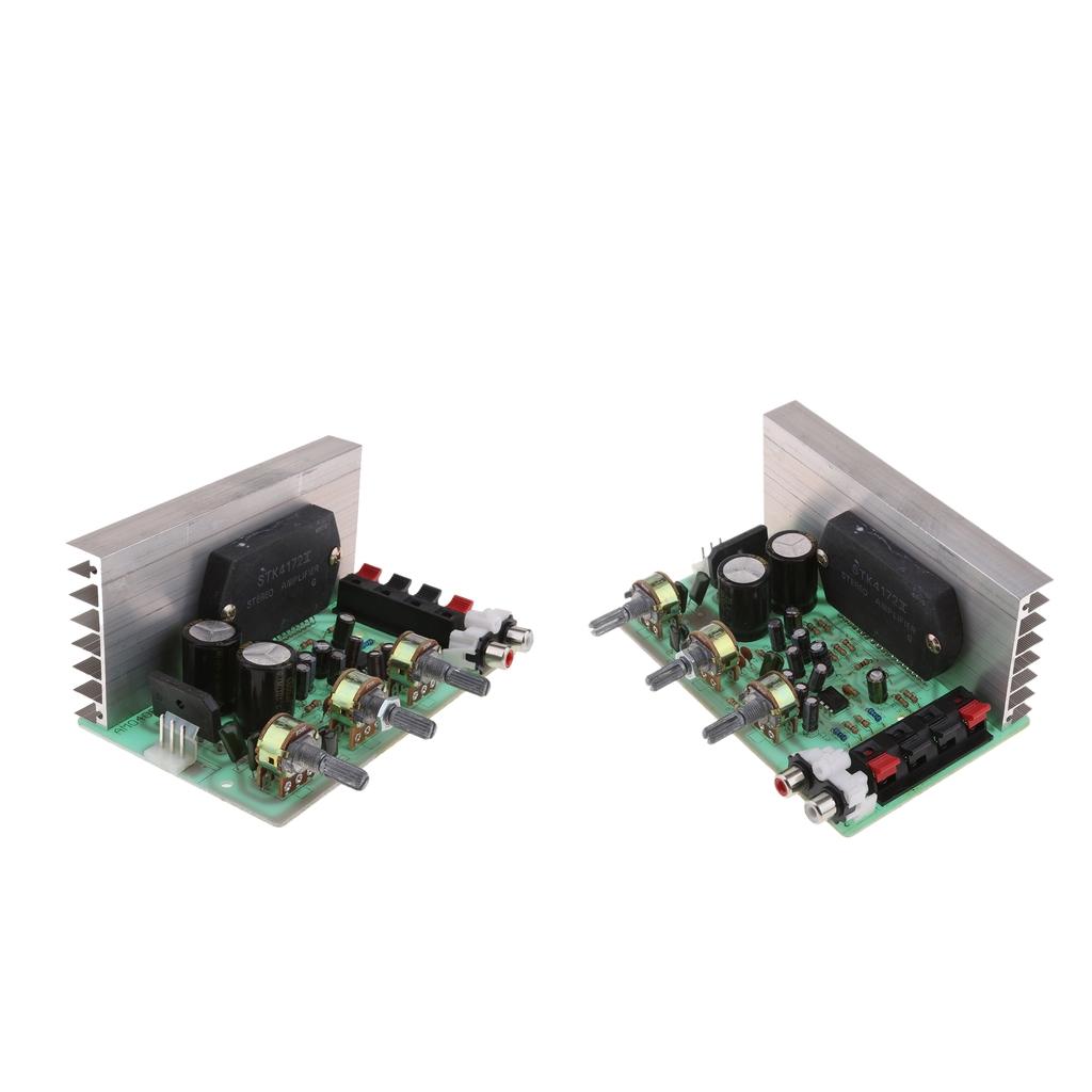 2Pieces DX0408 100W Dual Channel Digital Power Audio Stereo Amplifier Board